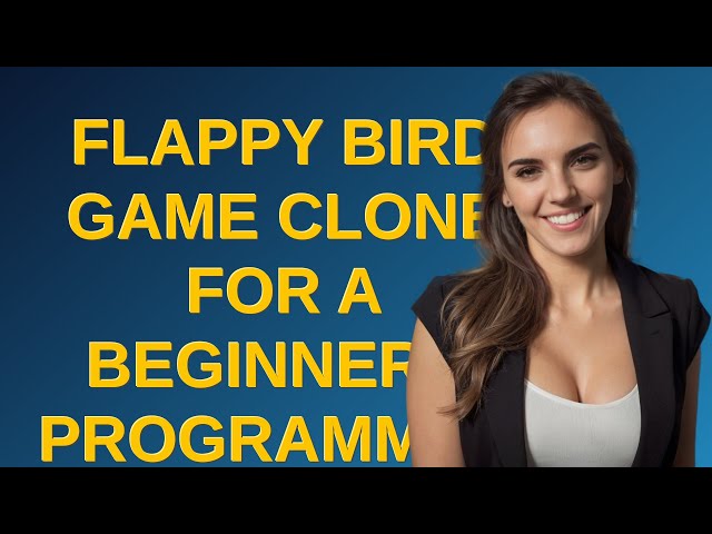 Codereview: Flappy Bird game clone for a beginners' programming class