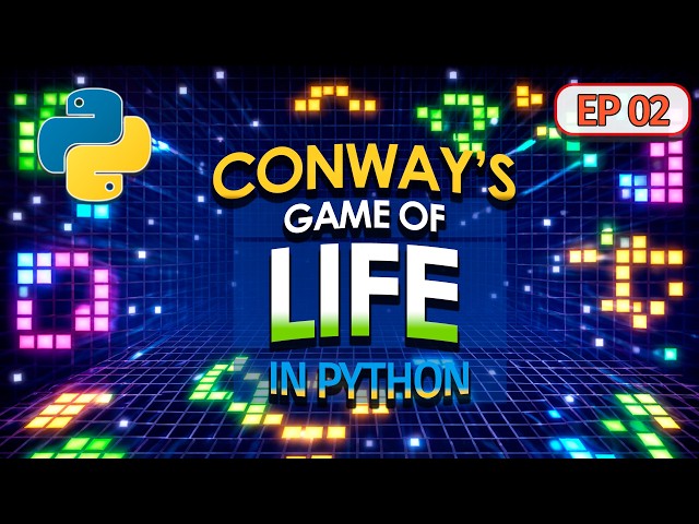 Game of Life in Python (SOLID + Design Patterns) | Project Series — Episode 2