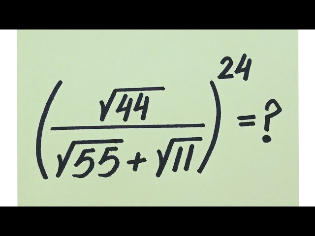 Solving a "Harvard" University Entrance Exam Question 