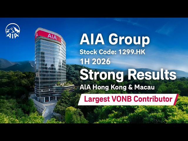 AIA Group delivers strong results in first half of 2026