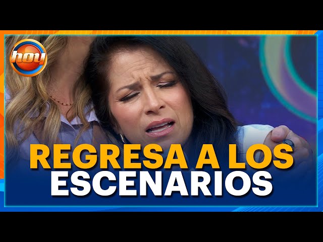 Alessandra Rosaldo BREAKS DOWN IN TEARS while dedicating a song to her dad | Programa Hoy