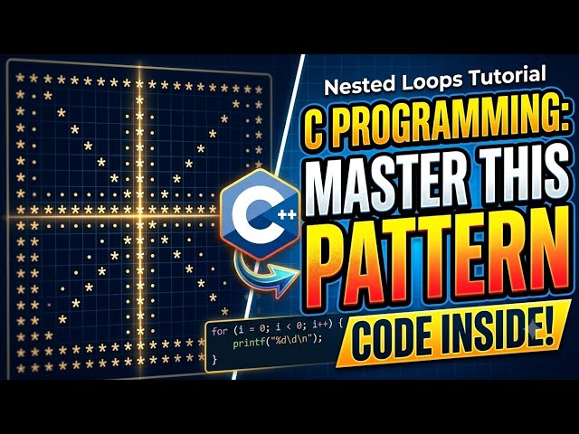 How can you make this pattern in C programming?? @TheCodingZone-18 #viral #coding 