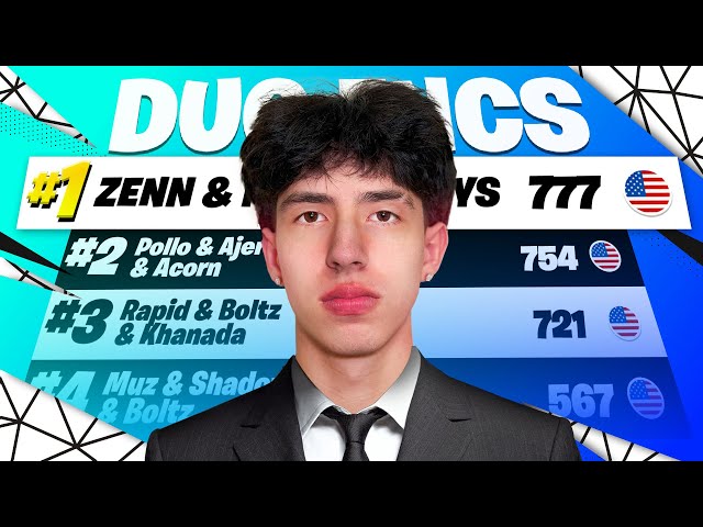ZENN WON DUO FNCS!