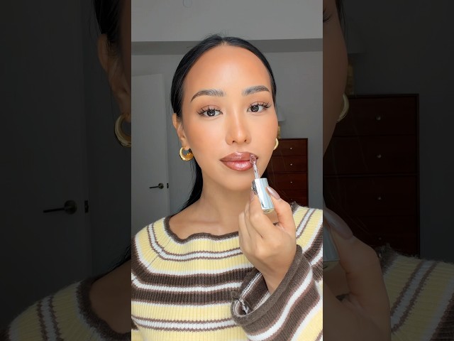 No blush makeup for fall 🤎 #makeup