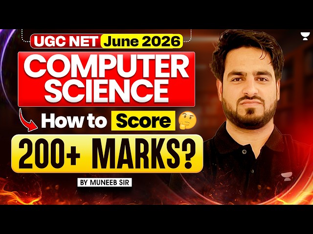 UGC NET Computer science | how to score 160+ in computer science ugc net | UGC NET CS By Muneeb Sir