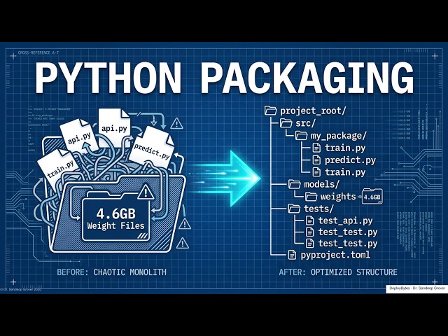 Python Package Structure for ML | DeployBytes 2 - Line by Line