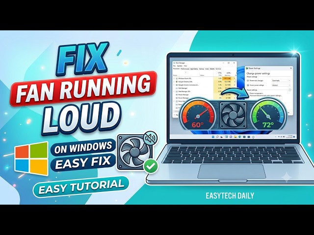 PC Fan Too Loud? How to Fix It on Windows