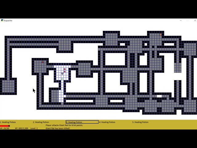 Open-Source Rogue-Like RPG in Python
