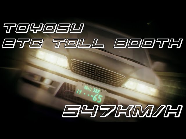 Night Runners Toyosu ETC Toll Booth 547Km/h | Sprecia