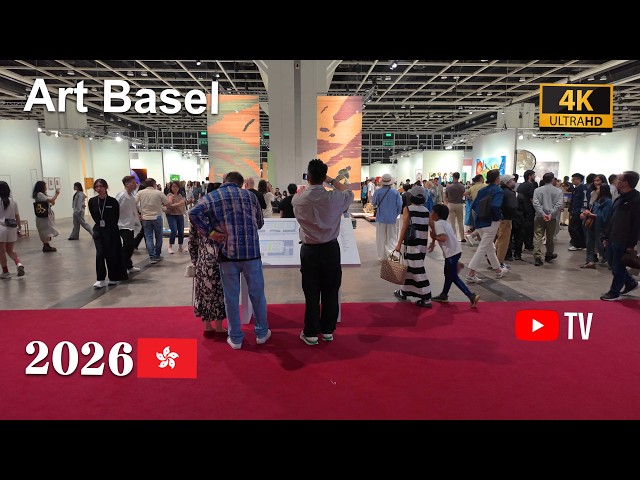 香港 Art Basel 2026 展覽會 | 頂級 4K 高清視頻