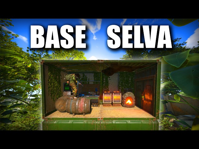 Fiz uma base solo na selva do RUST