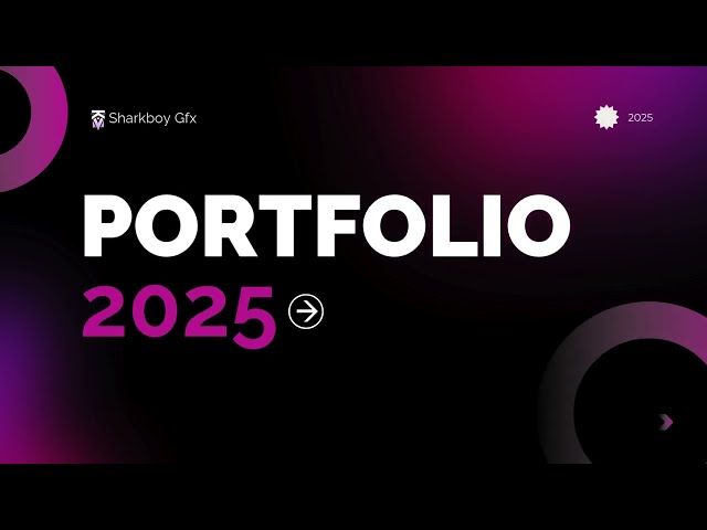 Sharkboy Gfx Portfolio 2025