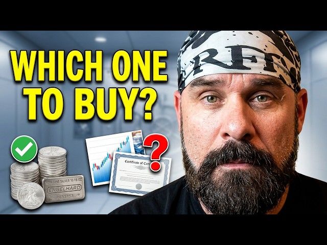 Should You BUY Physical Silver or Buy PAPER Silver (Silver ETFs)?!