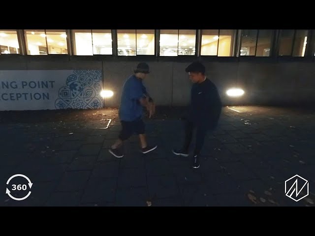 Break Dance & Cutting Shapes (360º video) // London // NF3