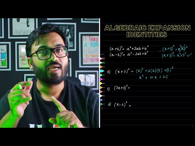 ALGEBRAIC EXPANSION IDENTITIES FOR DUMMIES | O LEVELS 4024 | IGCSE 0580 | MATHEMATICS