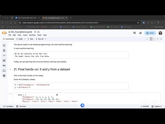 8 PM | Python and AI BootCamp | Week 3 | Day 2