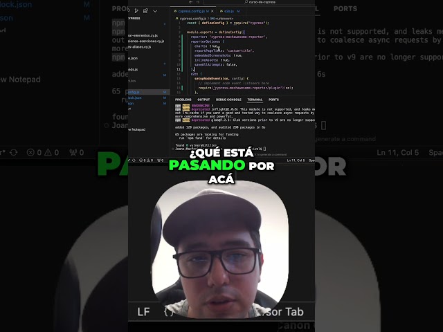 Configuración Rápida de Cypress  Optimiza tus Pruebas #testing #cypress #javascript