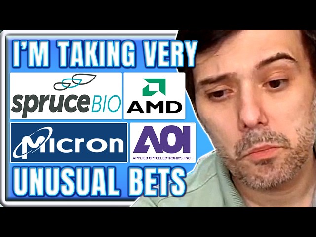 AAOI Is Flying Under the Radar, Spruce Biosciences to $500, AMD Could Disappoint | Martin Shkreli