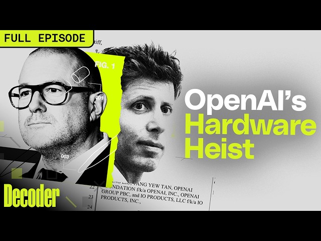What Apple's OpenAI lawsuit is really about | Decoder