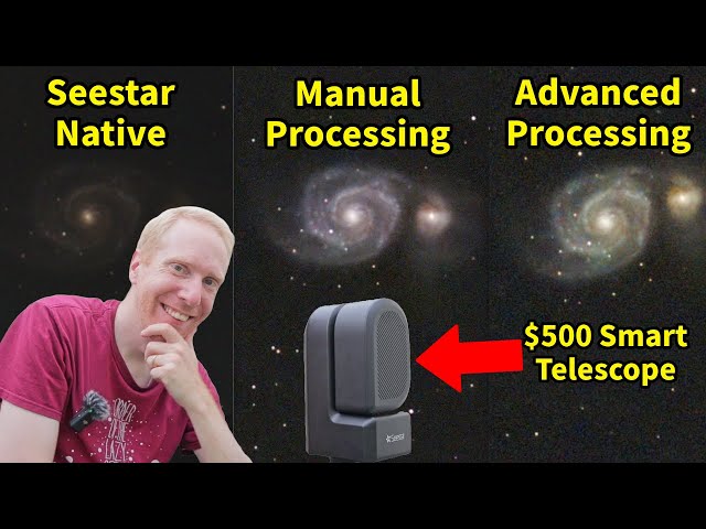 AMAZING images with the Seestar SMART TELESCOPE⚡ FULL tutorial, Free Software ONLY!