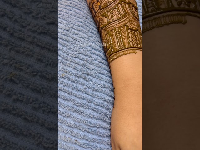 Peacock design step by step bridal |Al henna by Afrin |#besthennaart #easyhenna #hennatutorial #hena