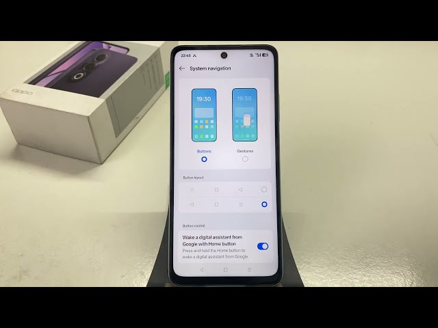 How to Change Button Layout on OPPO A5 5G | Customize Navigation Button Order