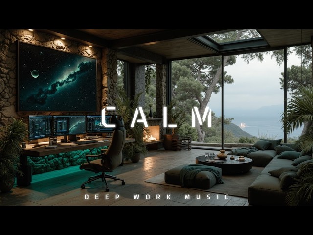 Deep Work Music | Minimal Electronic Focus for Developers & Creative Programming Flow State