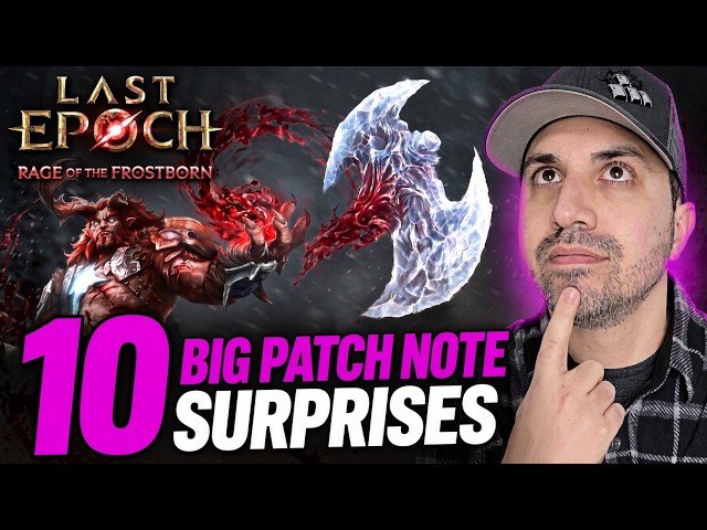Sooo Many Changes!! Last Epoch S5 Patch Notes! WOW
