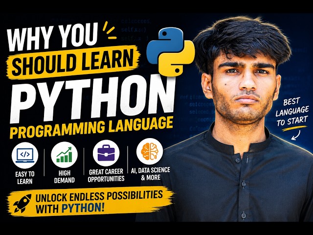 Why We You Should Learn Python Programming Language | About Python Programming | SM Chunk