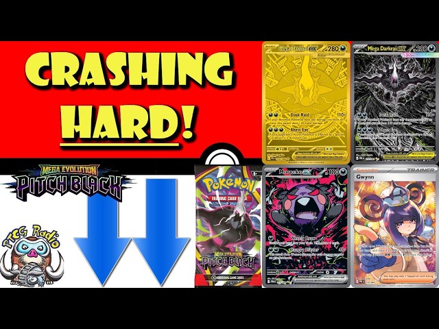 Pitch Black Prices are Crashing HARD! Brand New Pokémon TCG Set Falling! (Pokemon TCG News)