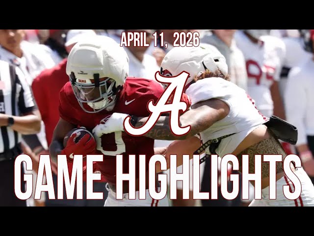 Alabama A-Day 2026 Highlights | First Look at the Crimson Tide Spring Scrimmage