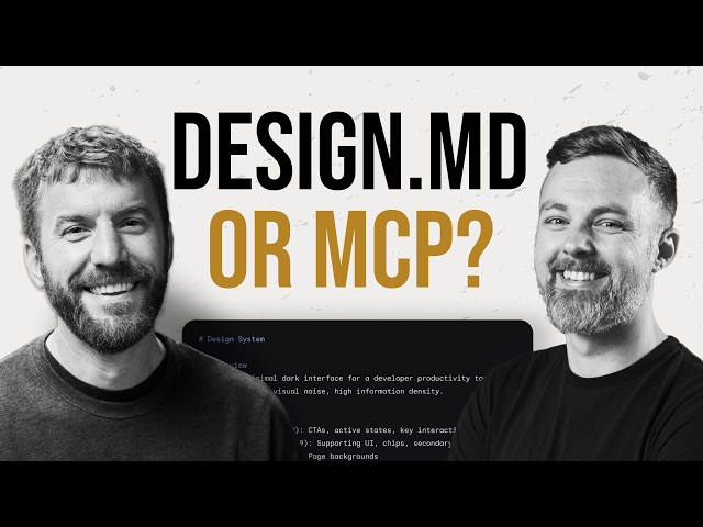 DESIGN.md vs. MCP: Which One Your Agent Actually Needs