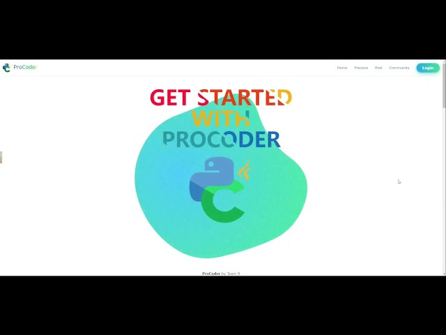 ProCoder V1.0.0 Showcase Video