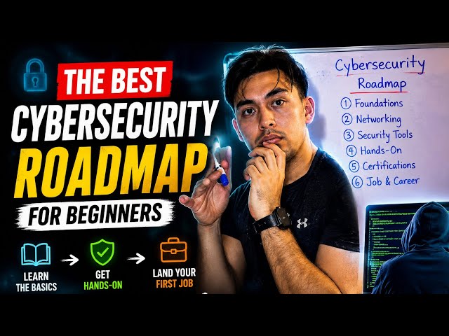 The BEST Cybersecurity Roadmap for Beginners (2026)