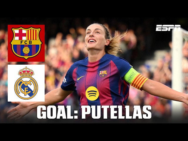 GOAL! 1-0: Alexia Putellas scores on her 500th Barcelona appearance | UEFA Women’s Champions League