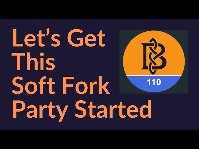 Let's Get This Soft Fork Party Started (BIP-110)