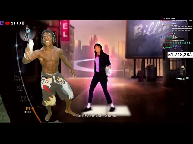 iShowSpeed Dances To Billie Jean 🕺