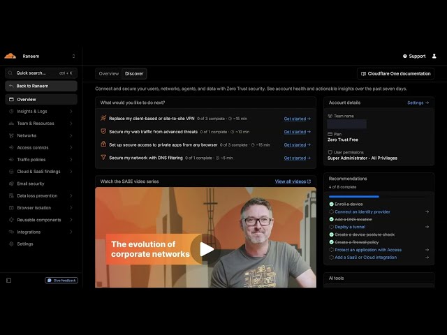 Cloudflare One Zero Trust Tutorial