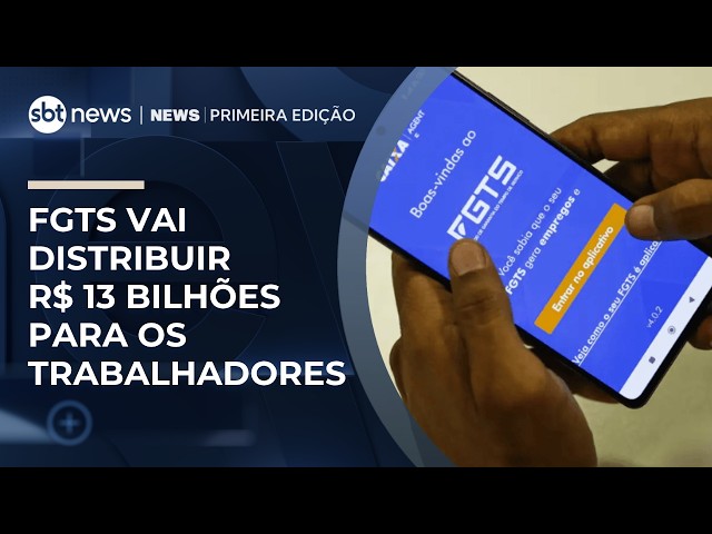 FGTS to distribute R$ 13 billion in profits; find out if you are eligible | #FirstEditionNews