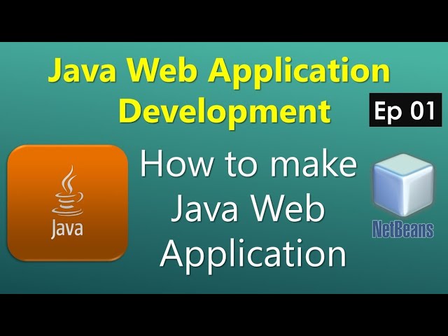 How to make Java Web Application using NetBeans | Java Web Development Tutorial #Ep01