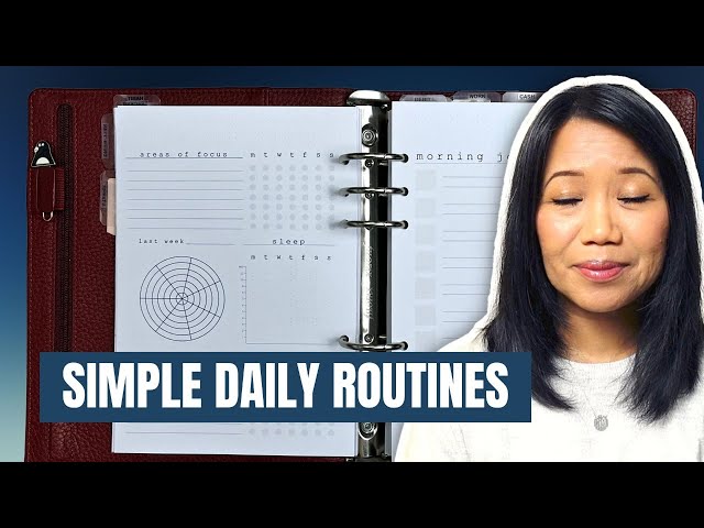 🔴How to Create Daily Habits for Productivity and Balance in 7 Key Areas | Plan With Me!