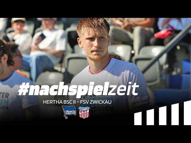 FSV TV | #POSTMATCH | Hertha BSC II - FSV Zwickau 1:1 (1:0) [Matchday 11]