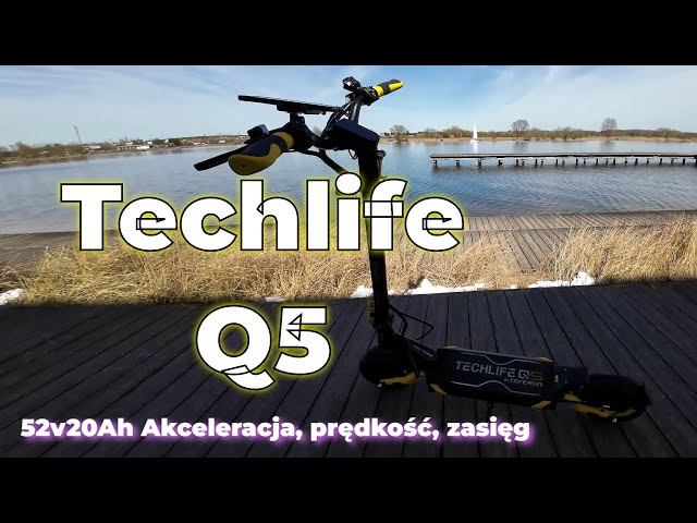 Techlife Q5 Electric Scooter by Teverun 2.0 - Mini Review - Speed, Acceleration, Range and..