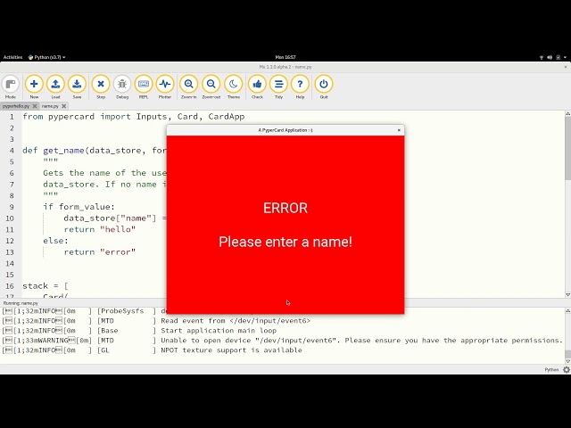 PyperCard on Android