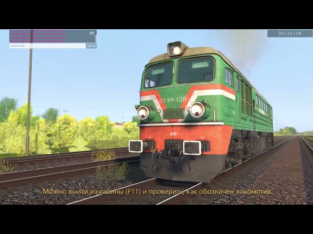 Запуск тепловоза М62 / ST44 в Train Driver 2