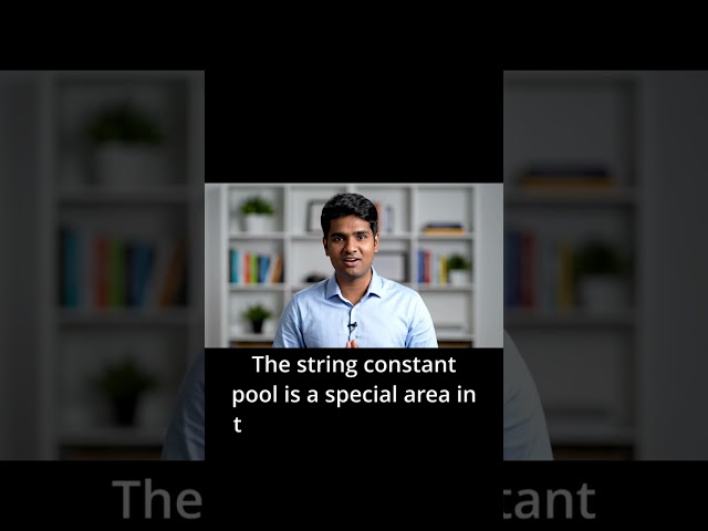 Understand String Constant Pool in Java 🔥 #shorts #motivation #education #tech 
