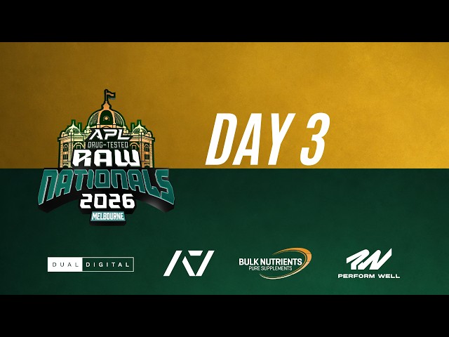APL Drug Tested Nationals 2026 - Day 3
