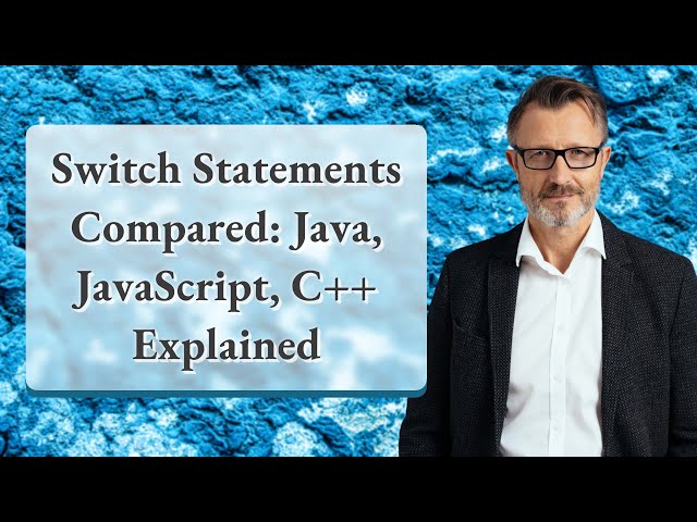 Switch Statements Compared: Java, JavaScript, C++ Explained