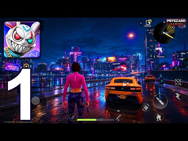 Gangstar Mirage City: Online - Gameplay Walkthrough Part 1 - Tutorial (iOS, Android)
