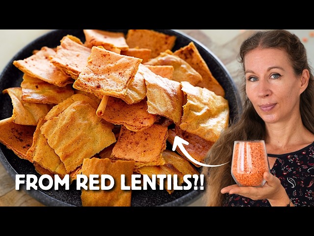 I Turned 1 Cup of Lentils Into Crispy Crackers